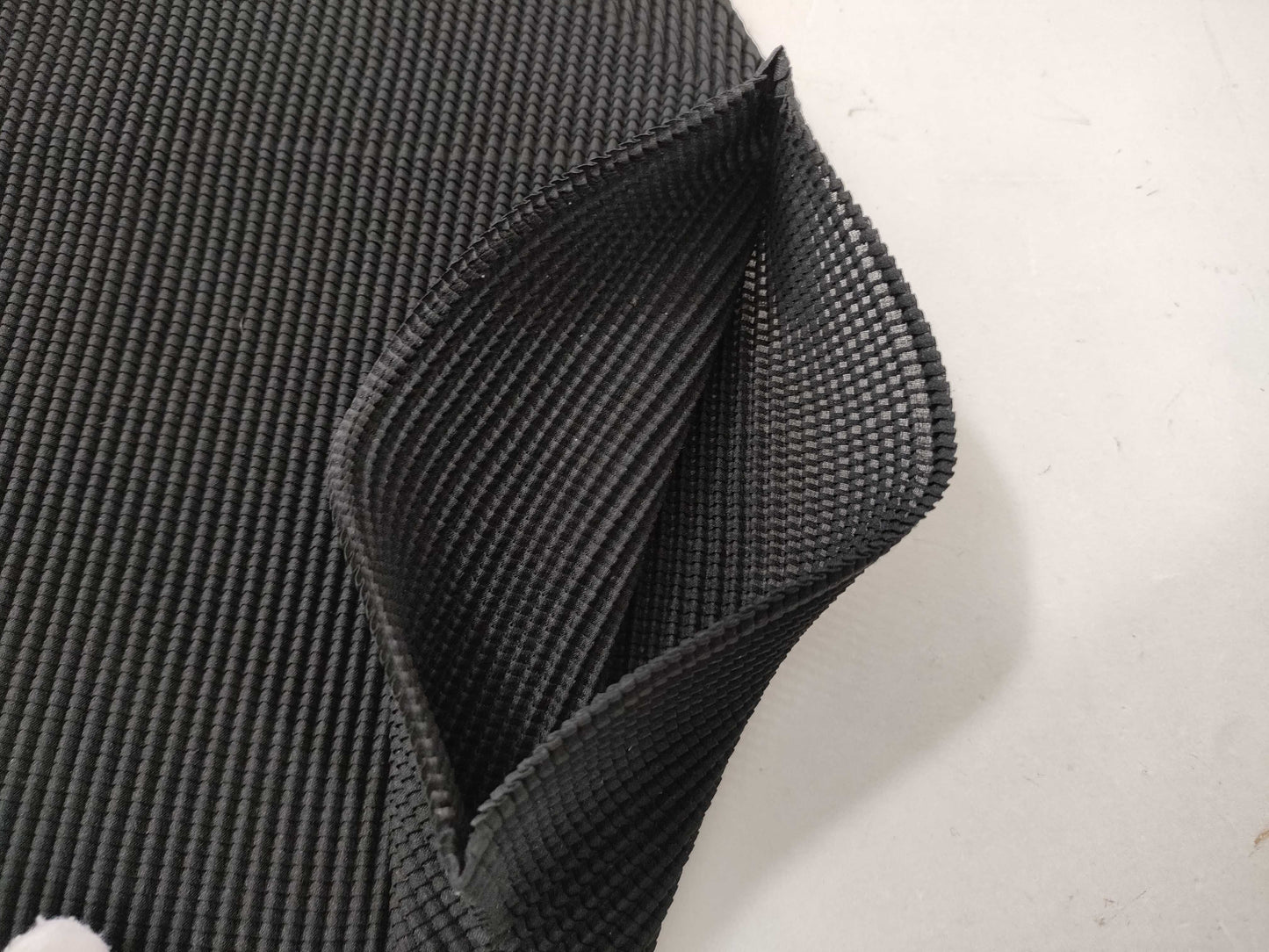ISSEY MIYAKE Cut and Sew Black Top