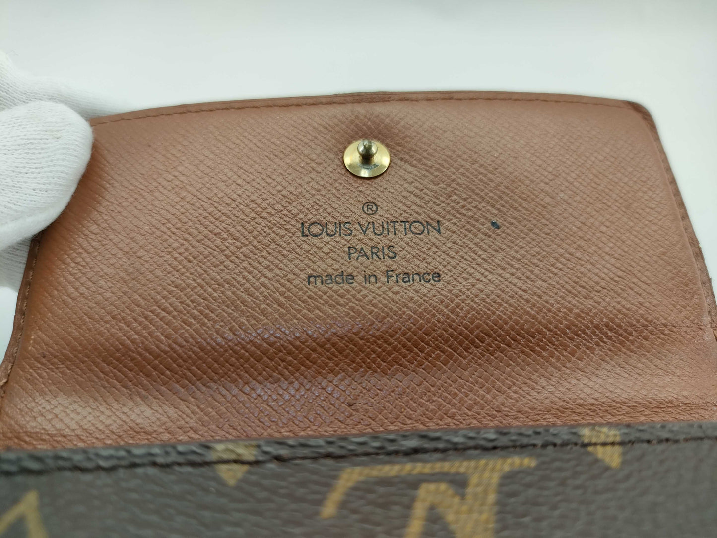 LOUIS VUITTON Monogram Porte Monnaie Carte Credit Wallet