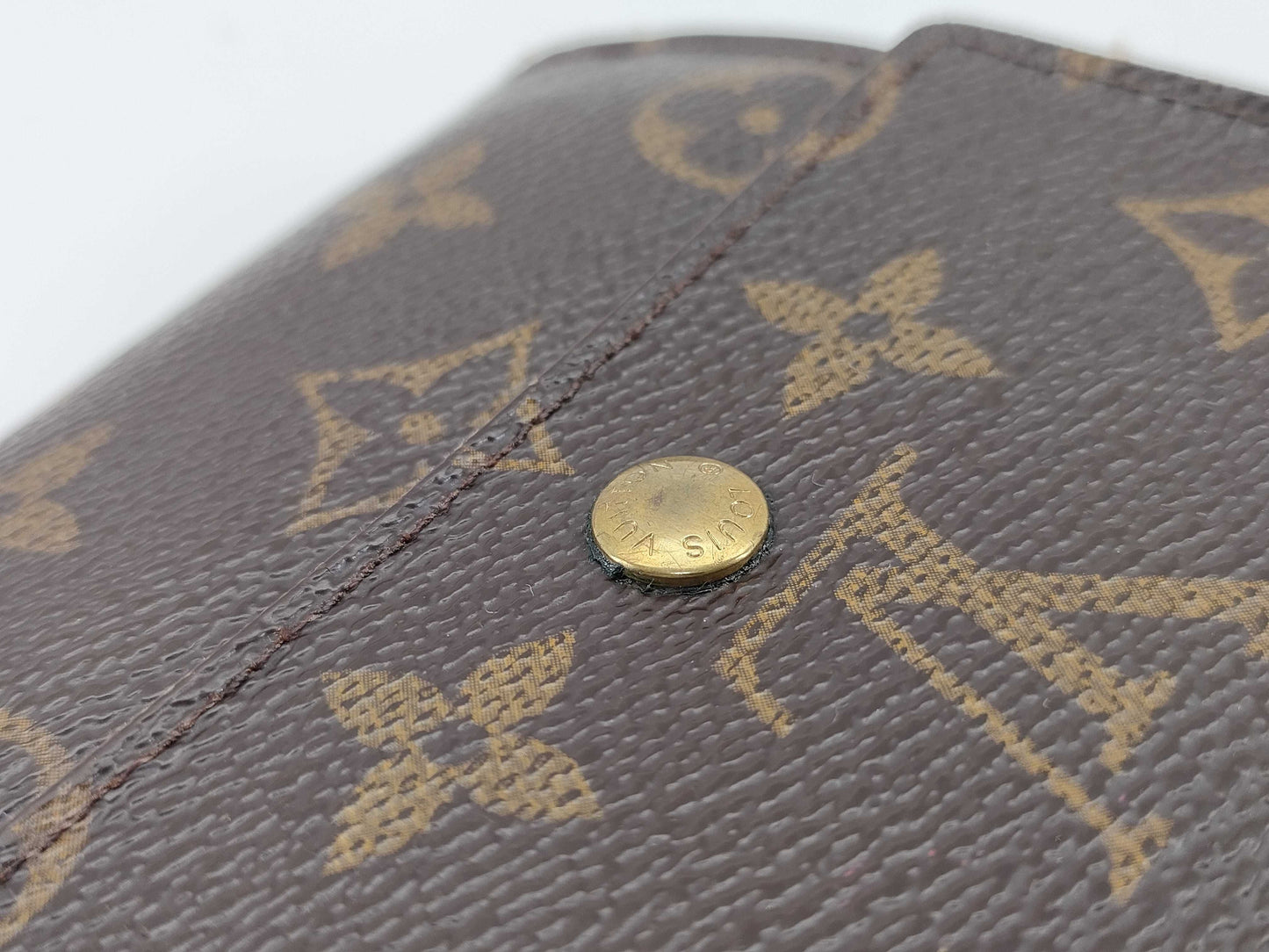 LOUIS VUITTON Monogram Porte Monnaie Carte Credit Wallet