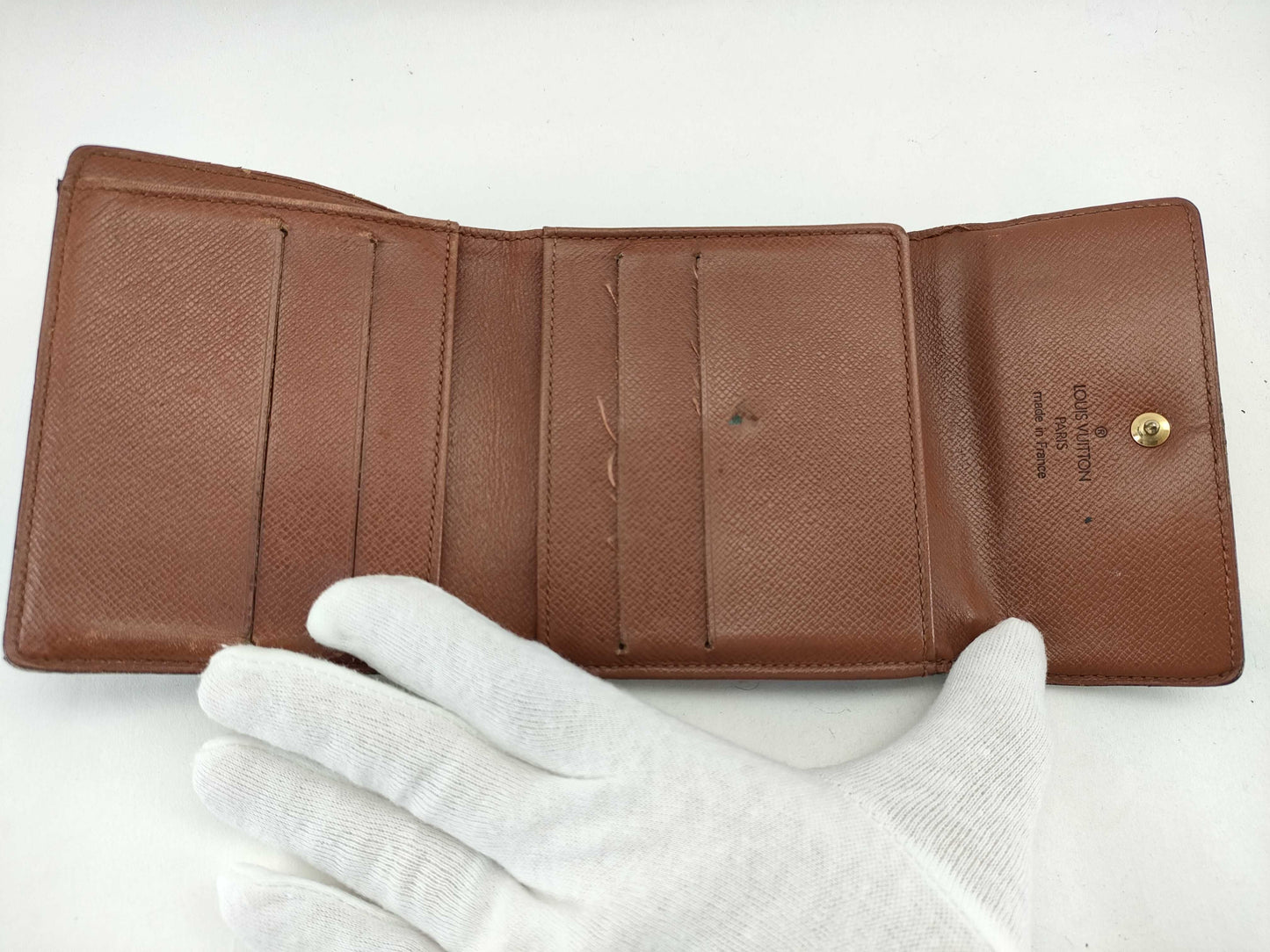 LOUIS VUITTON Monogram Porte Monnaie Carte Credit Wallet