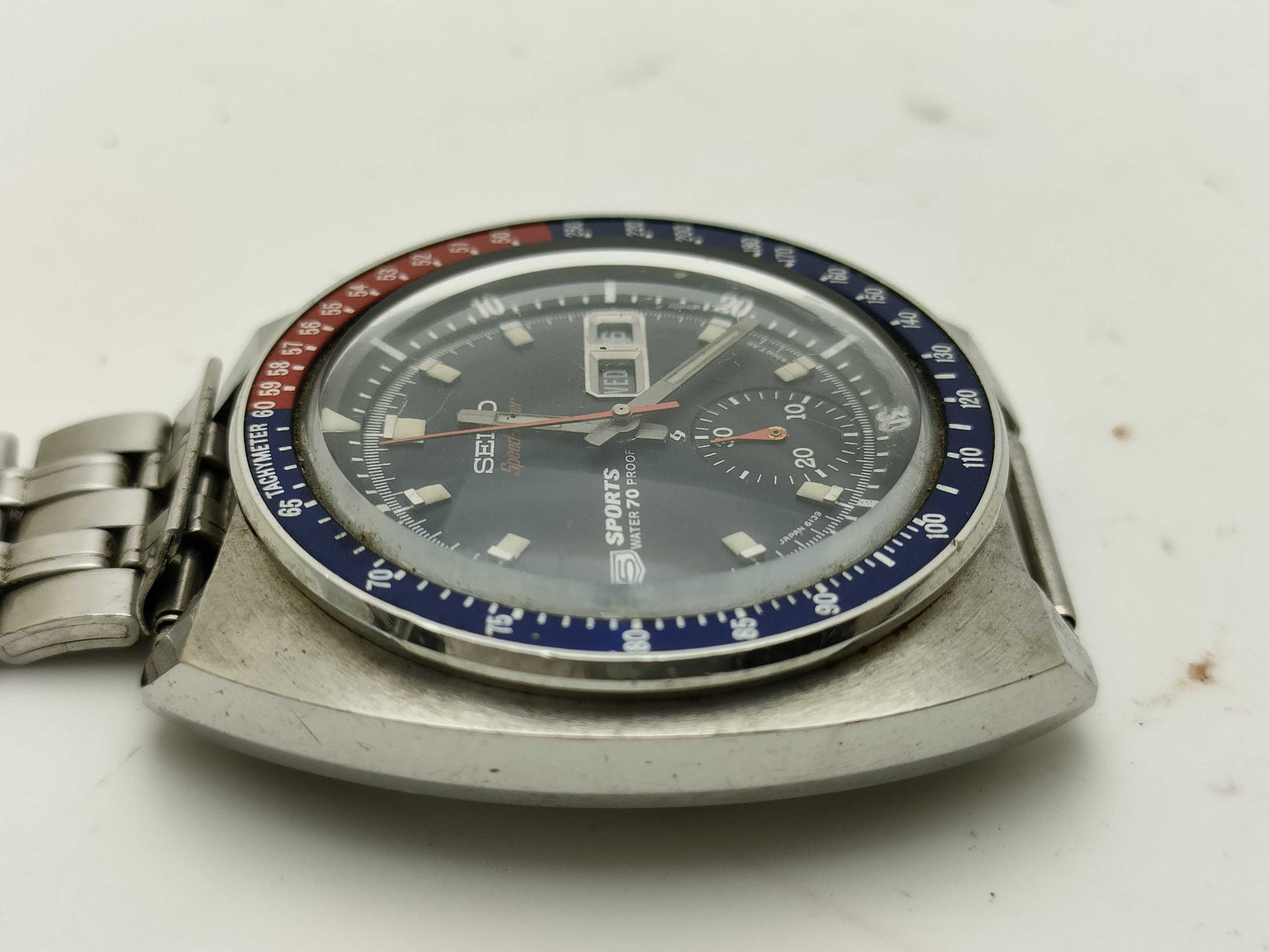 SEIKO 5 Sports Speed Timer 6139-6000 Face Only Men's Watch