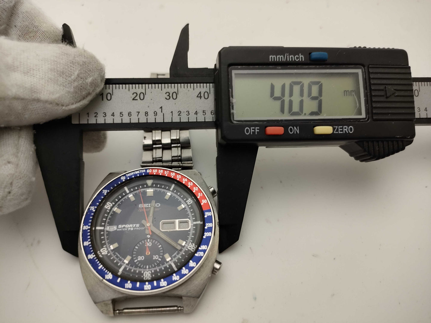 SEIKO 5 Sports Speed Timer 6139-6000 Face Only Men's Watch