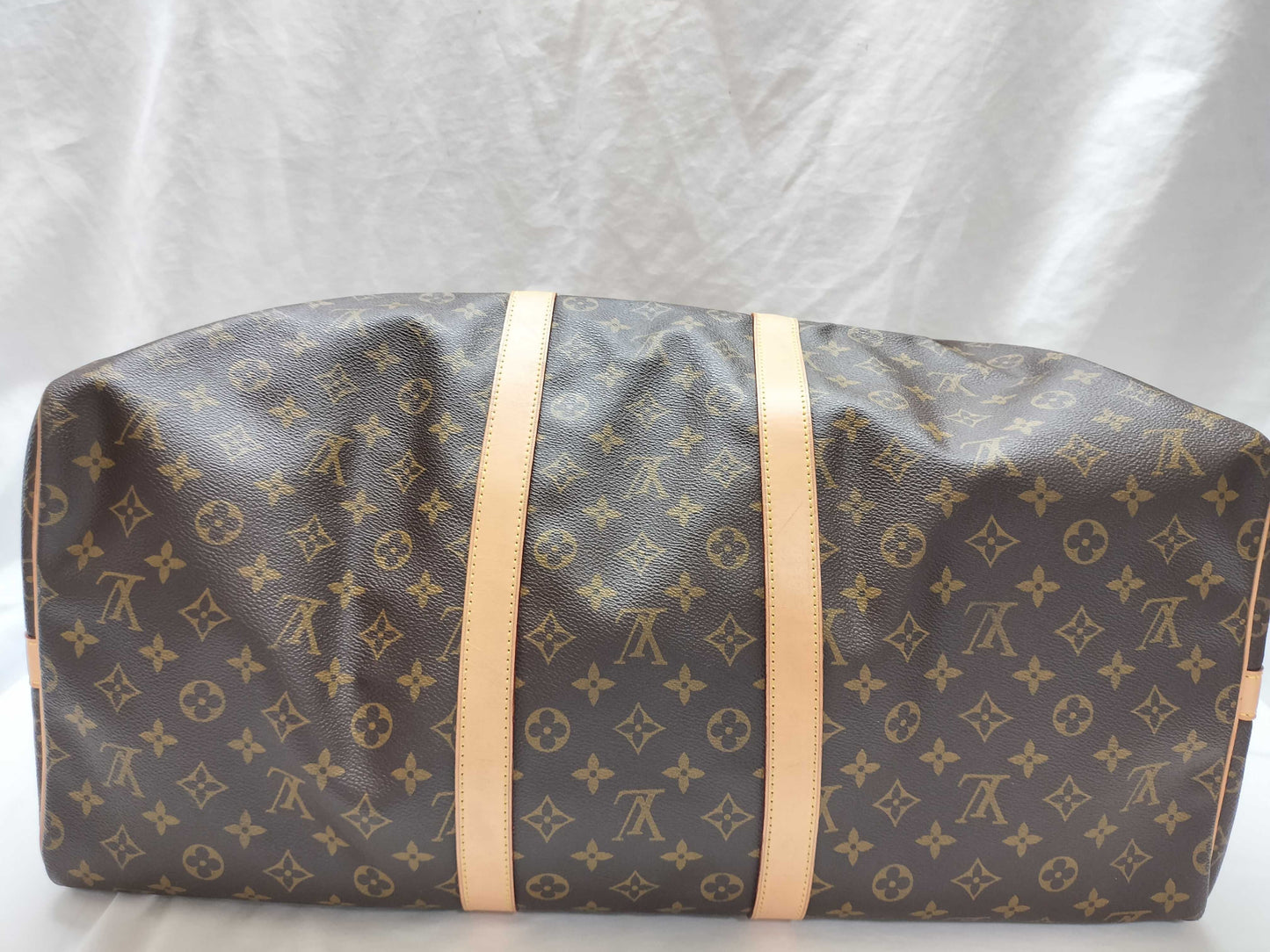 LOUIS VUITTON Monogram M41414 Keepall Bandouliere 55 Boston Bag