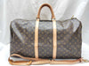 LOUIS VUITTON Monogram M41414 Keepall Bandouliere 55 Boston Bag
