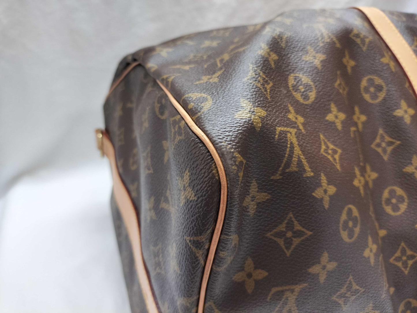 LOUIS VUITTON Monogram M41414 Keepall Bandouliere 55 Boston Bag