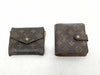 (10463_0010) LOUIS VUITTON Monogram W Hook/Compact Zip Folding Wallet Set of 2 Wallets