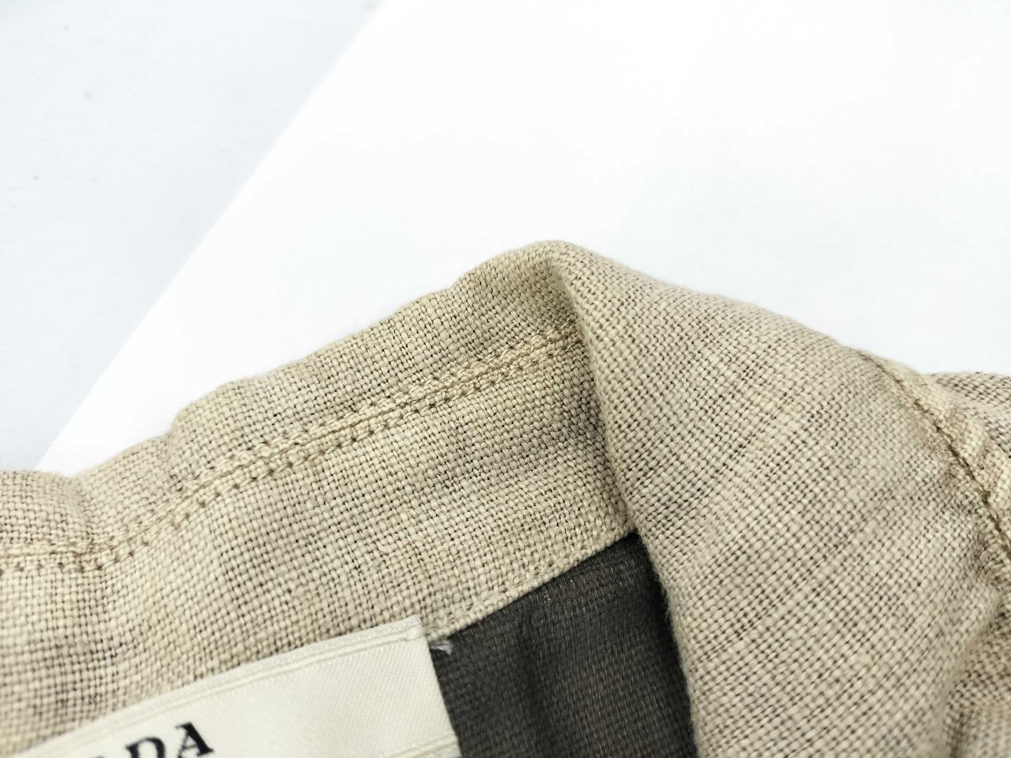 PRADA Jacket Beige Size 38 Jacket
