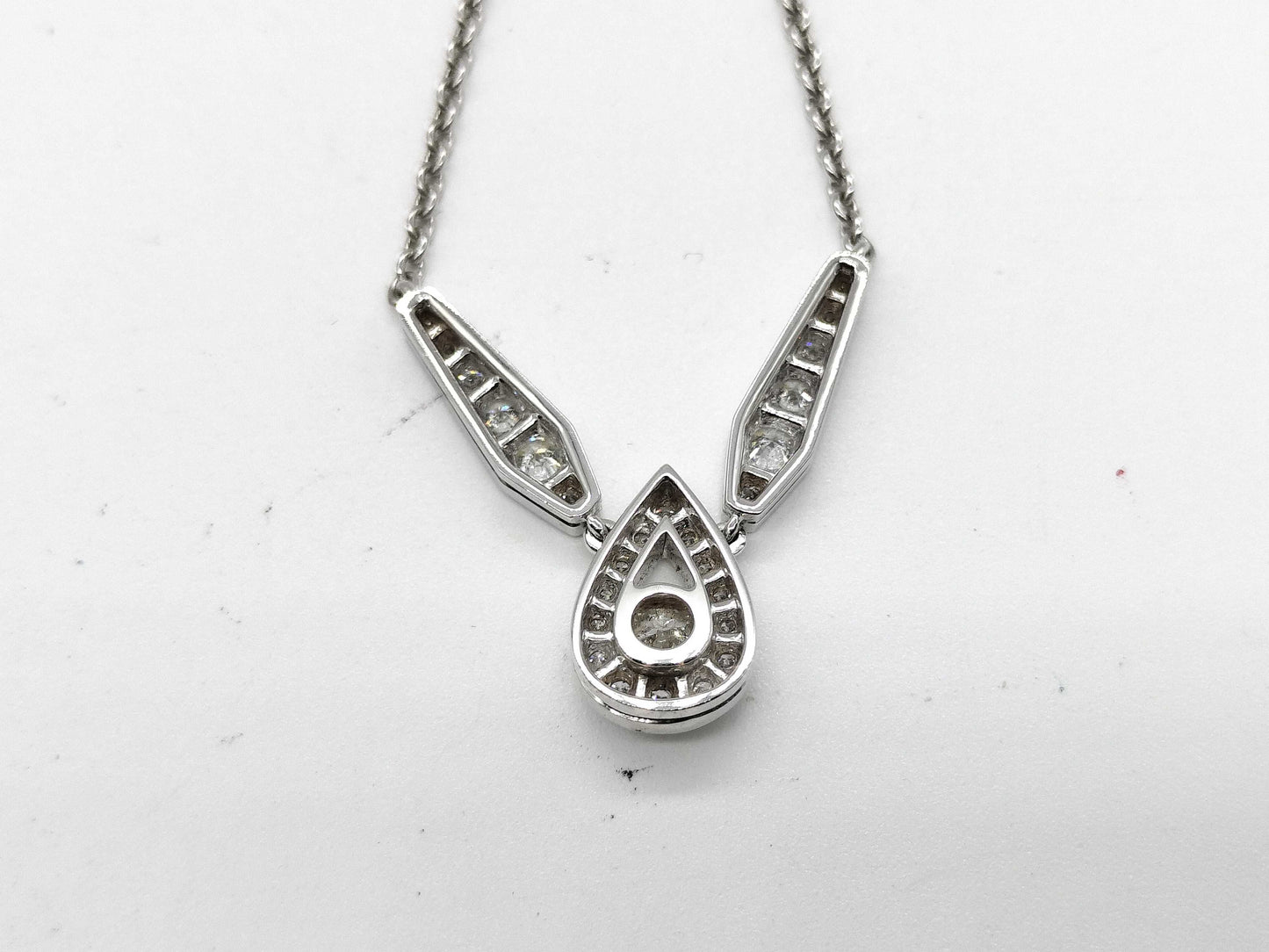 CHAUMET Josephine Diamond WG Au750 7.1g Necklace