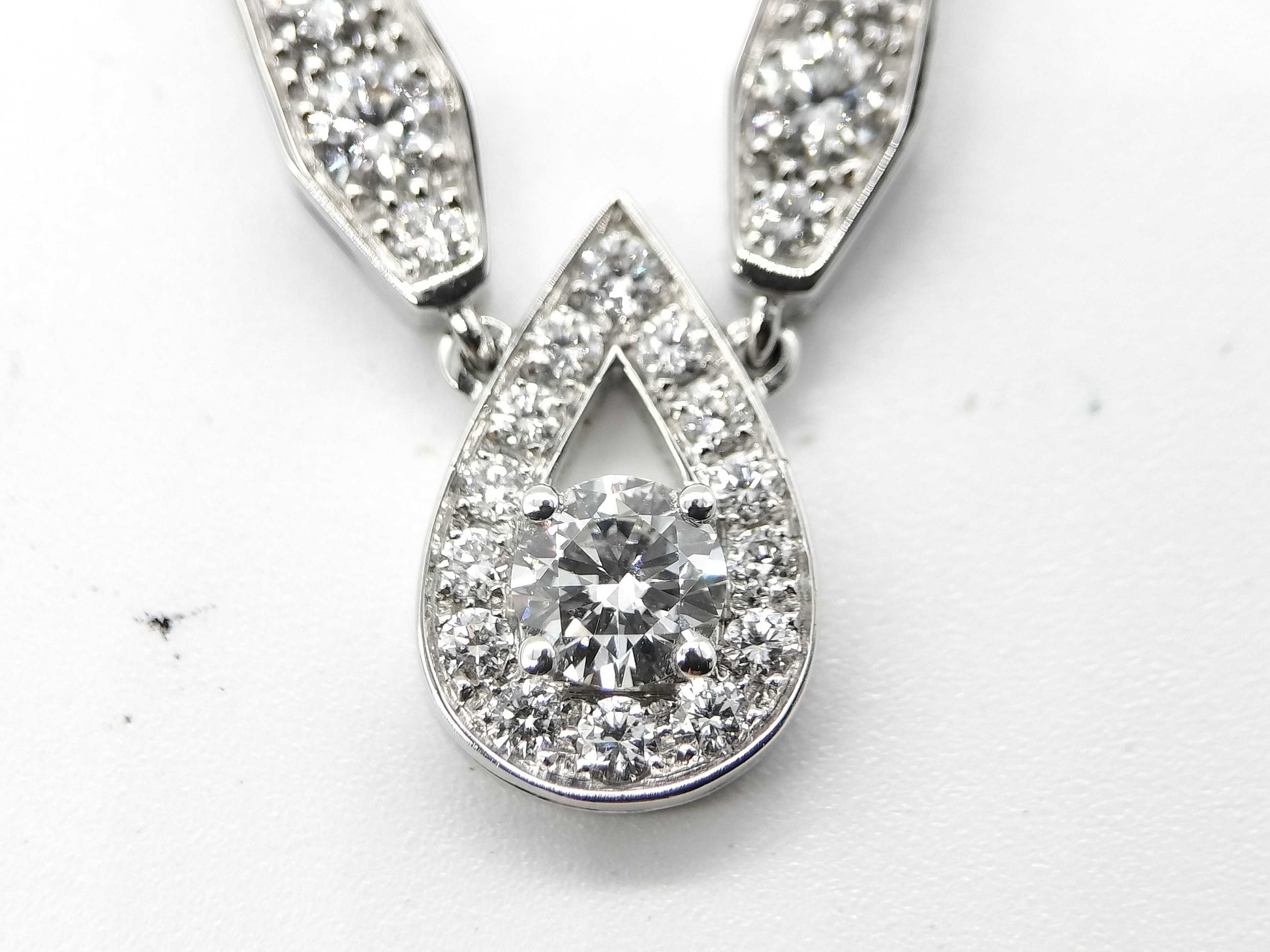 CHAUMET Josephine Diamond WG Au750 7.1g Necklace