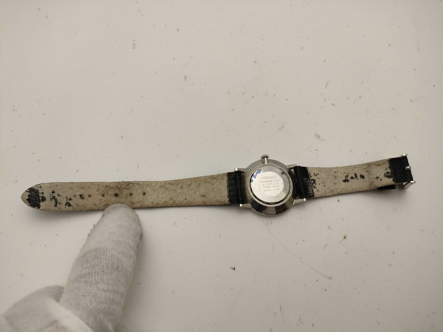 SEIKO 2220-0430 Hand-wound Working Boys' Wristwatch