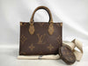 LOUIS VUITTON Monogram On the Go BB M46839 Reverse Handbag