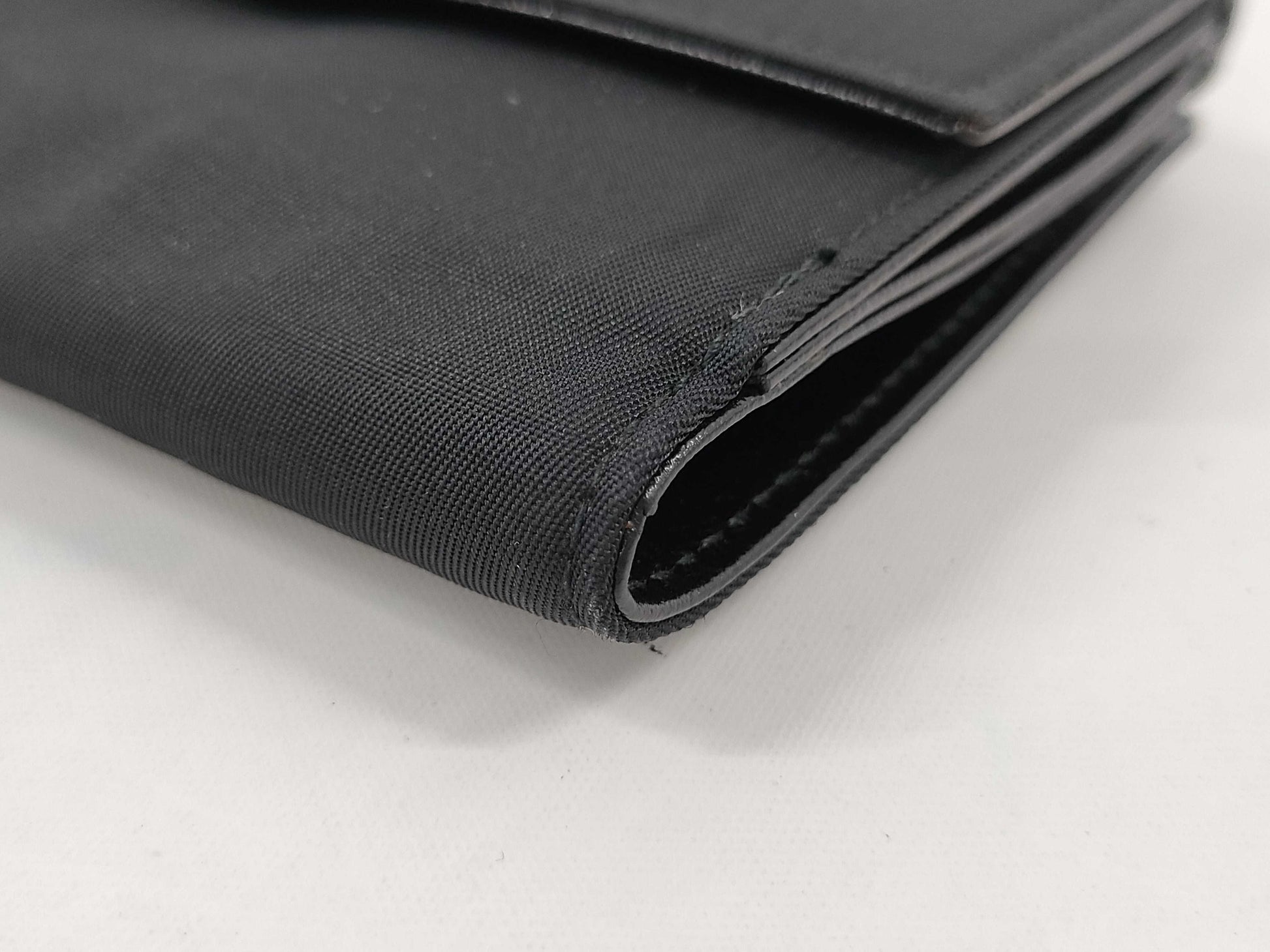 PRADA nylon folding wallet