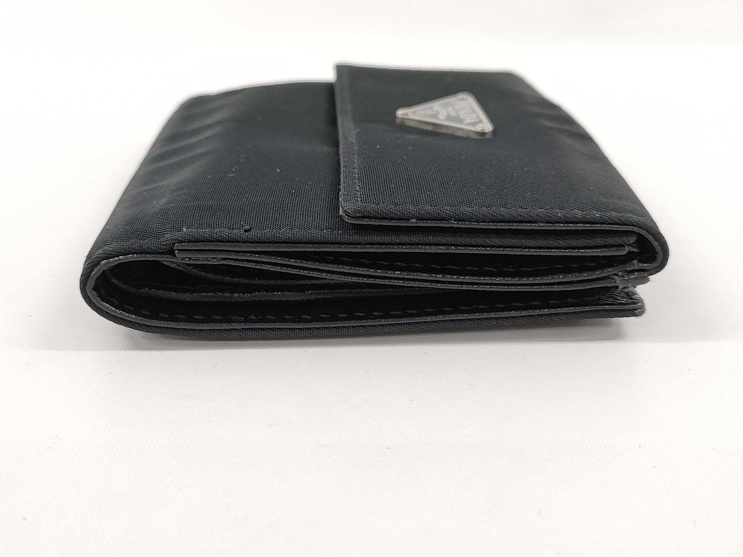 PRADA nylon folding wallet