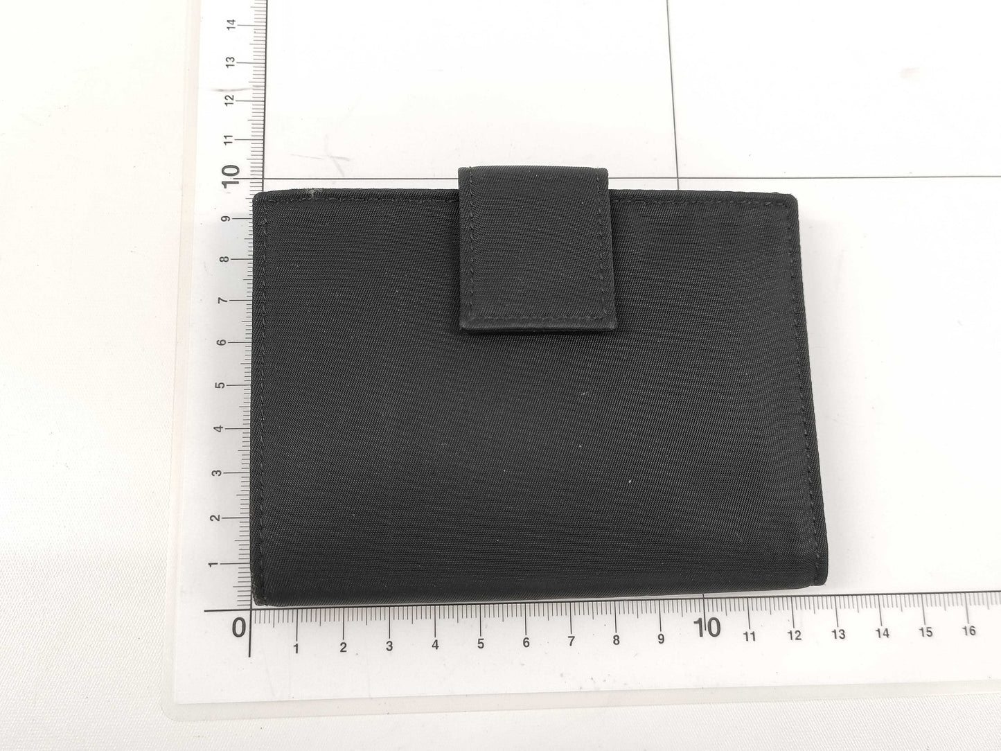PRADA nylon folding wallet