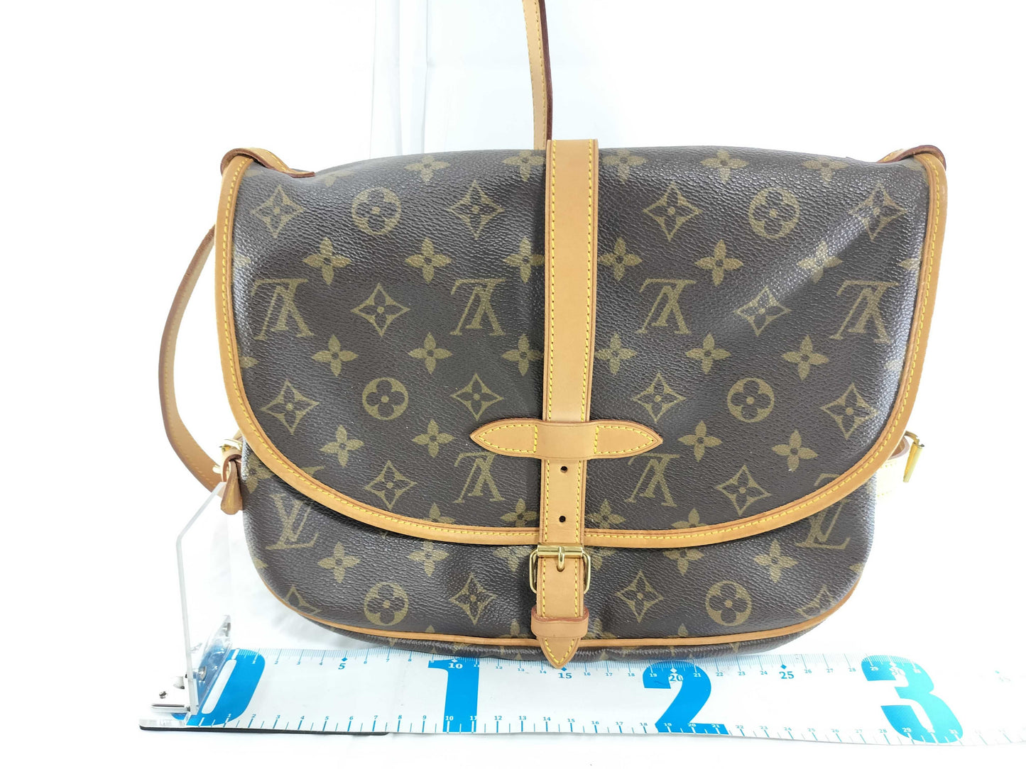 LOUIS VUITTON Monogram Saumur 30 Shoulder Bag