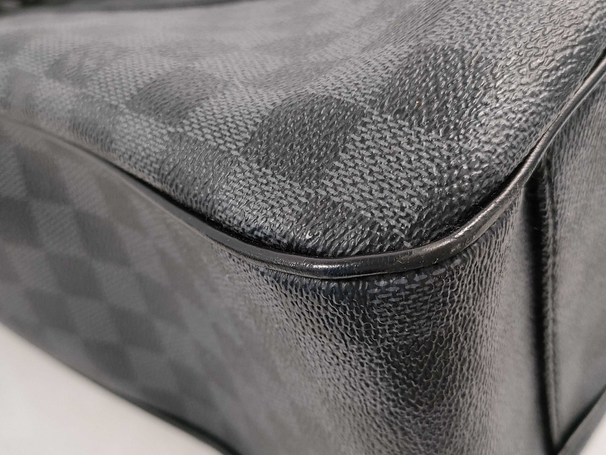 LOUIS VUITTON Damier Graphite N51192 Tadao Tote Bag
