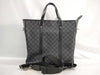 LOUIS VUITTON Damier Graphite N51192 Tadao Tote Bag