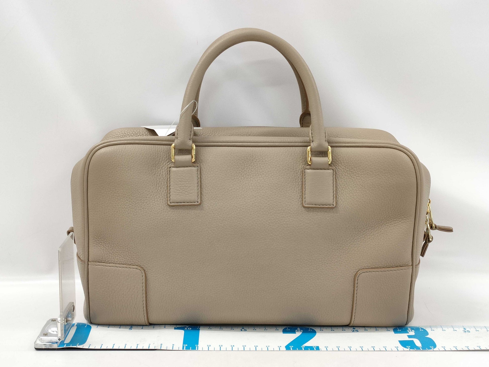 LOEWE Amazona 28 Handbag with Anagram Charm