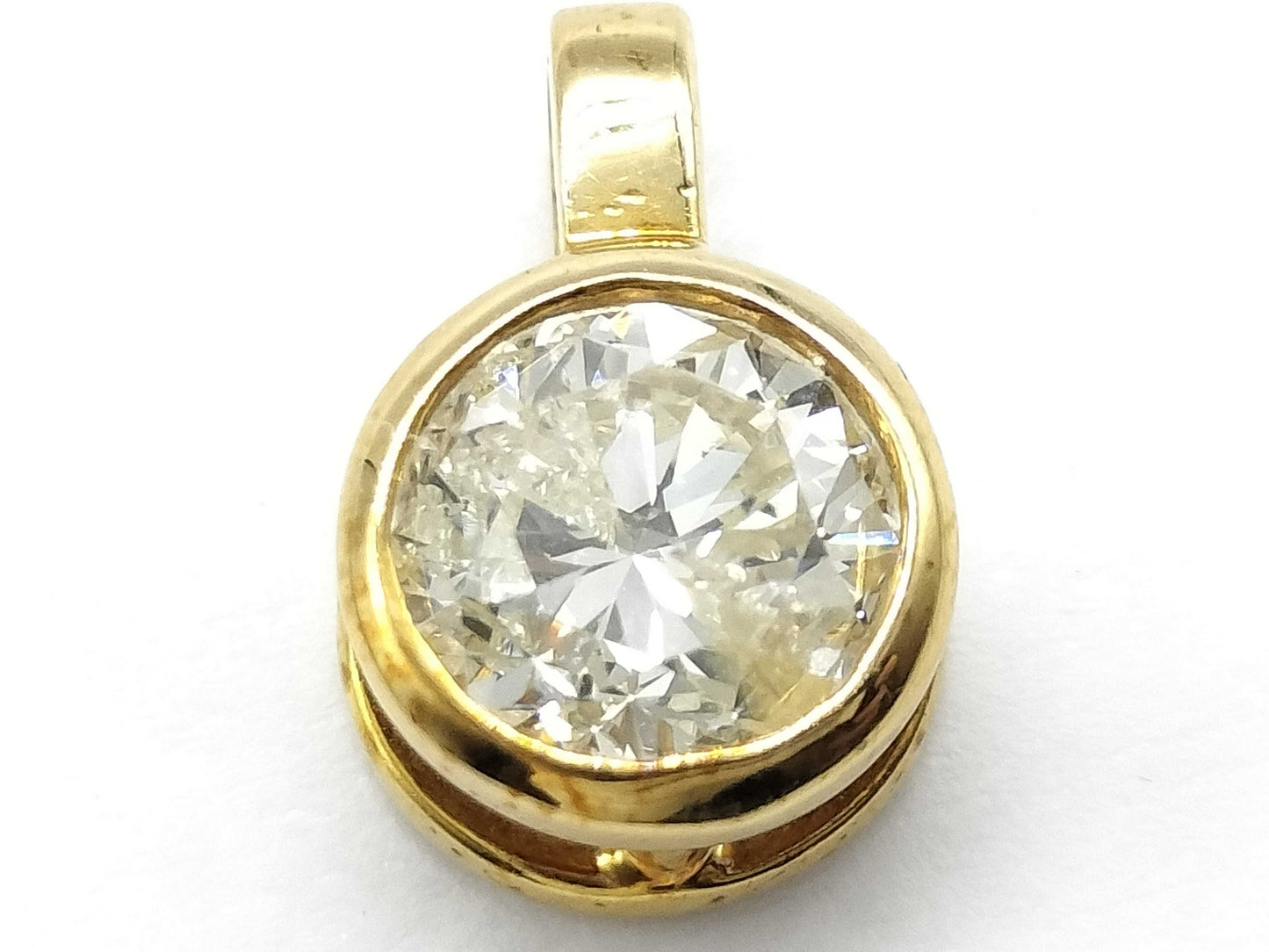 D1.044ct K18 1.3g Pendant Top