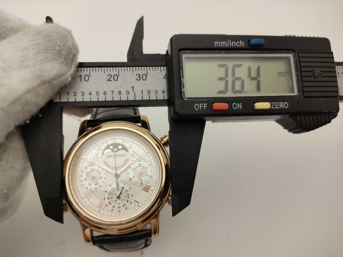 SHELLMAN Grand Complication Premium Undyed Men's Watch