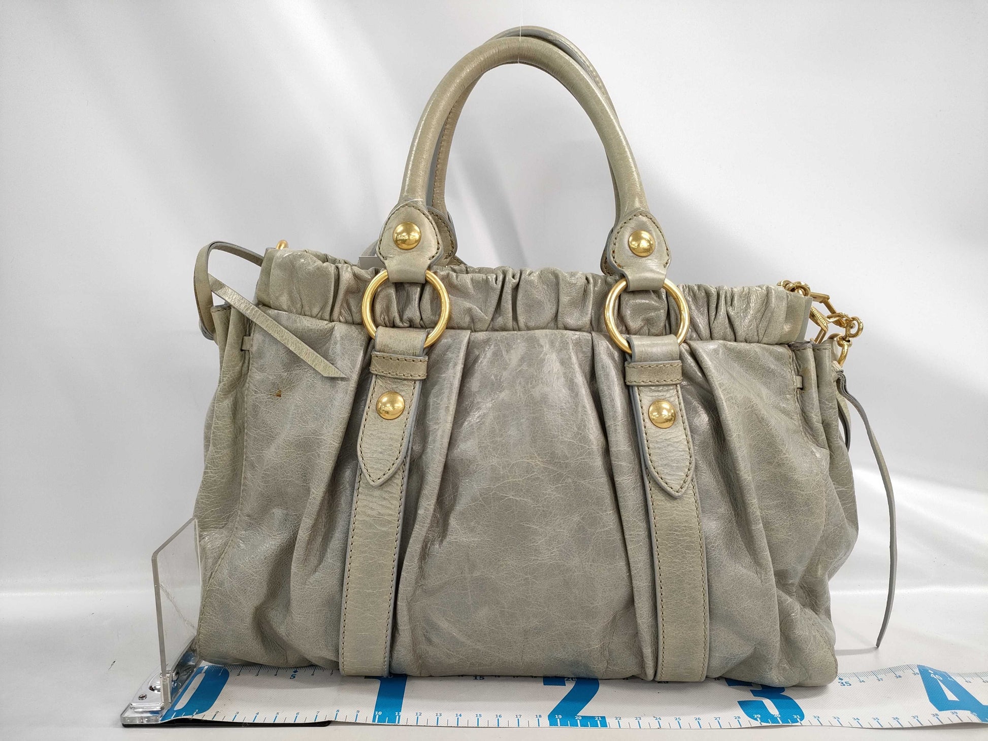 Miu Miu Vitello 2-Way Tote Bag