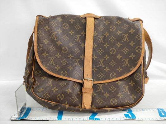LOUIS VUITTON Monogram M42254 Saumur 35 Shoulder Bag