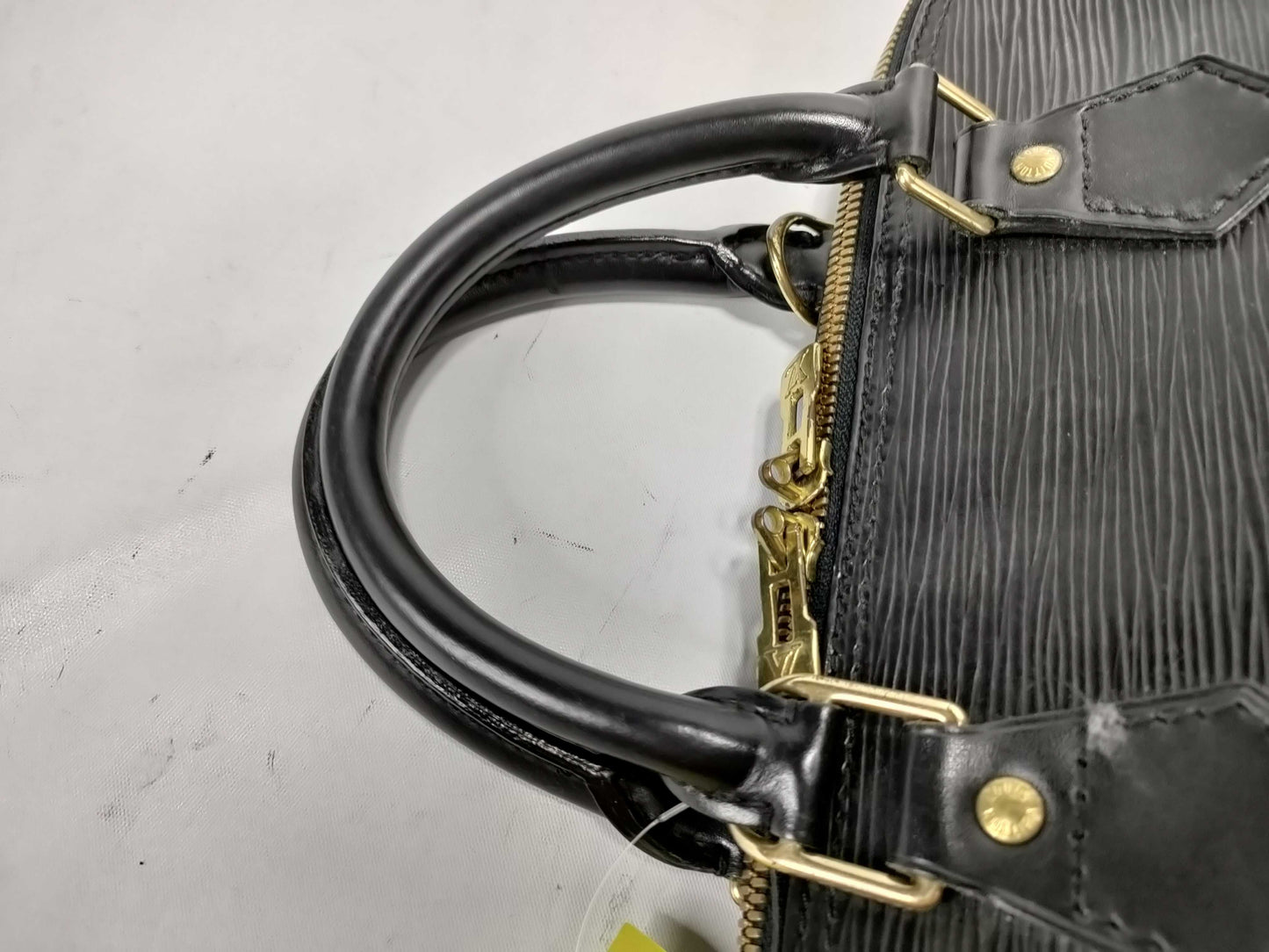 LOUIS VUITTON Epi Alma Noir Handbag
