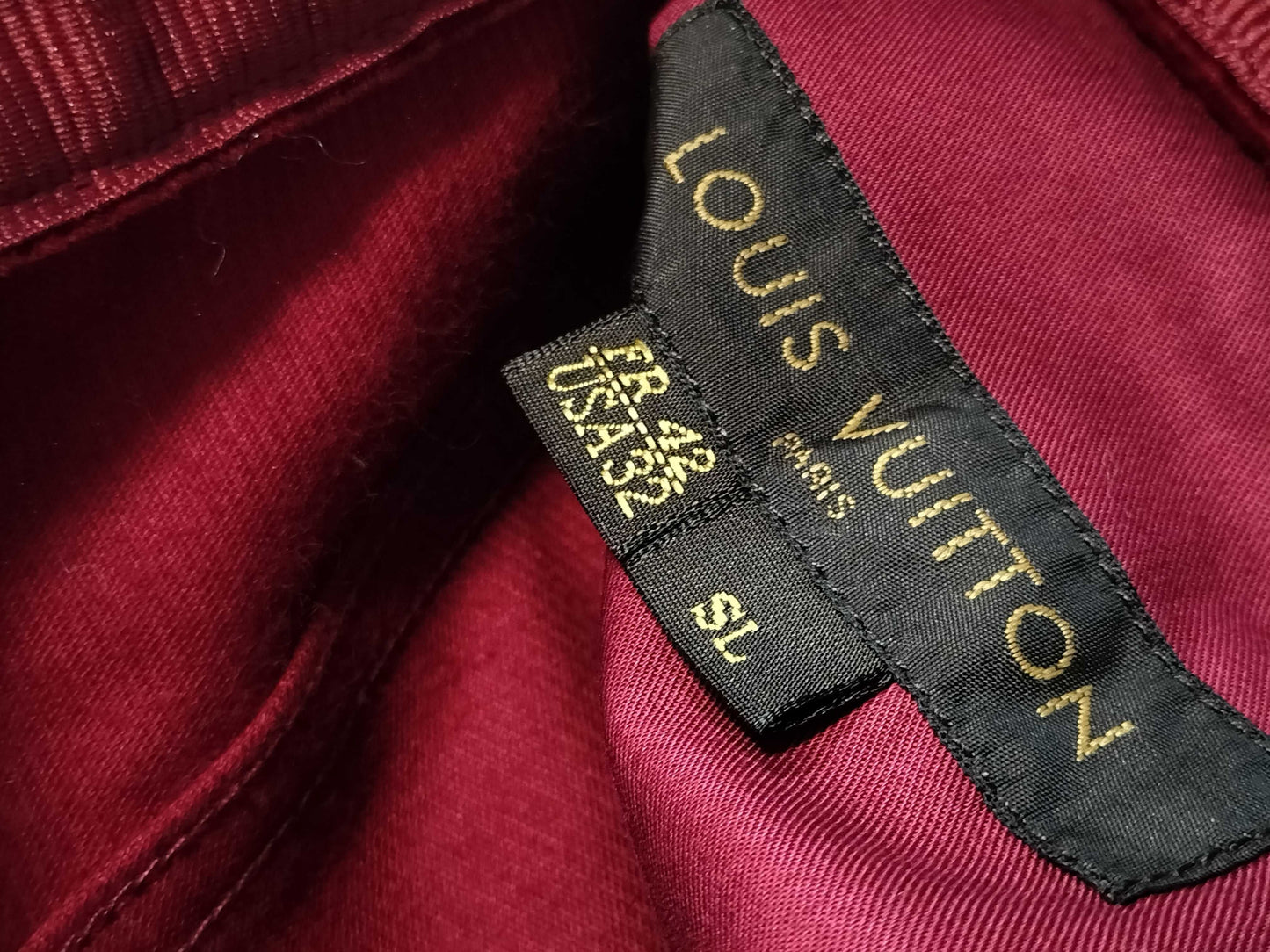 LOUIS VUITTON Corduroy Pants