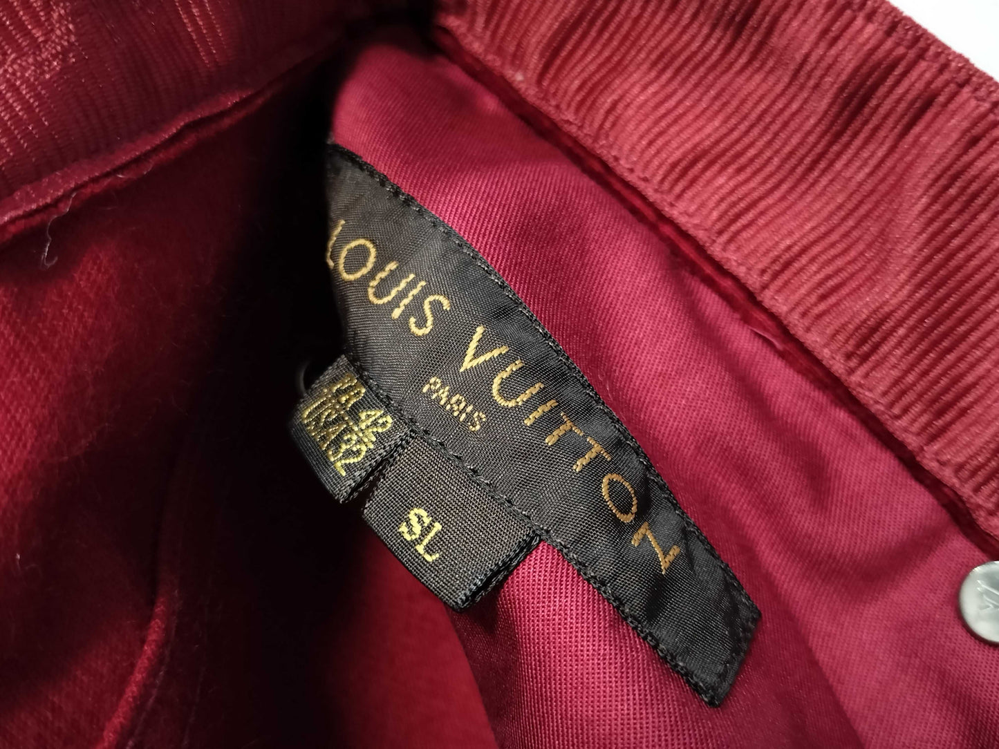 LOUIS VUITTON Corduroy Pants