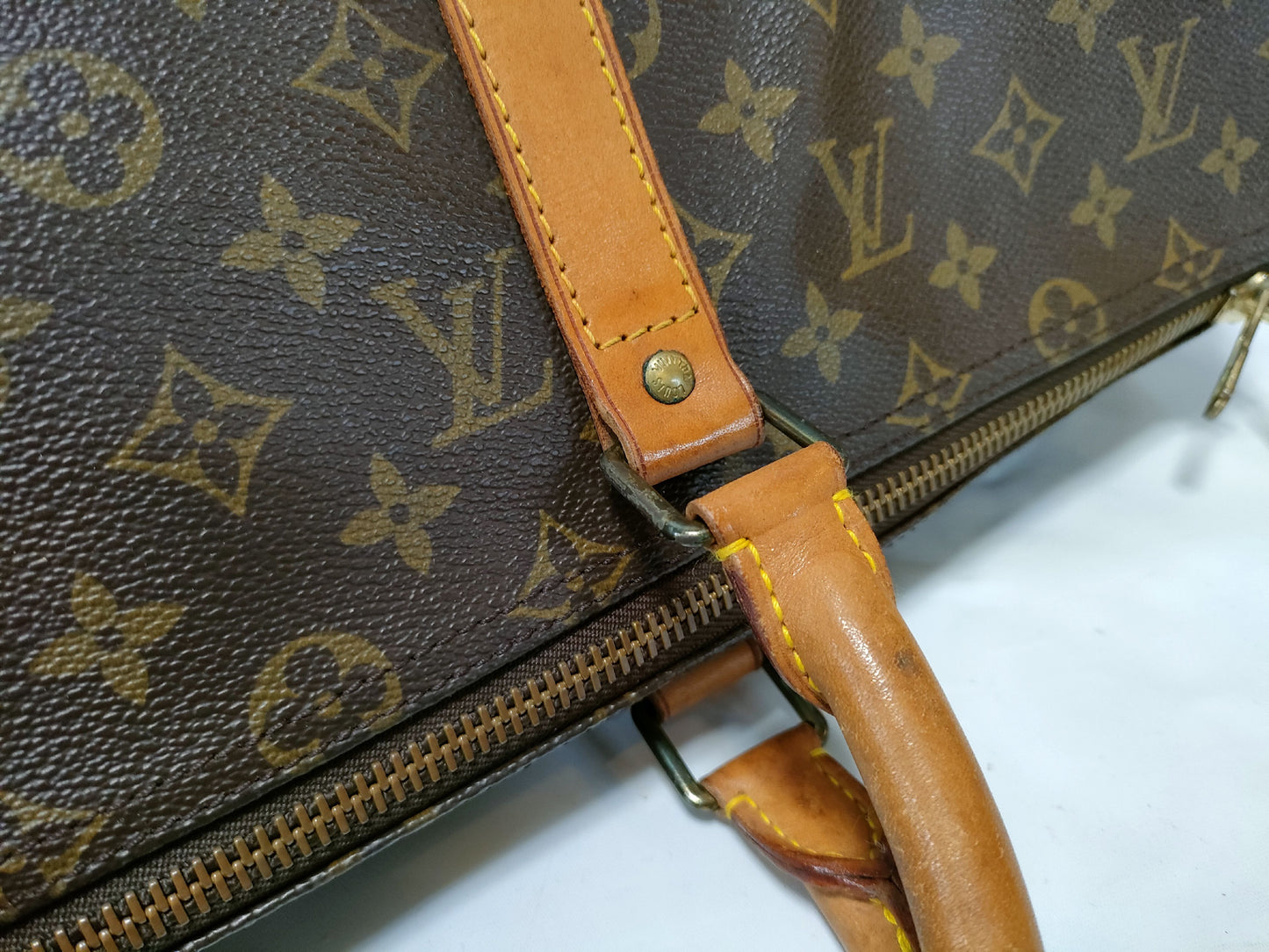 LOUIS VUITTON Monogram M41428 Keepall 45 Boston Bag