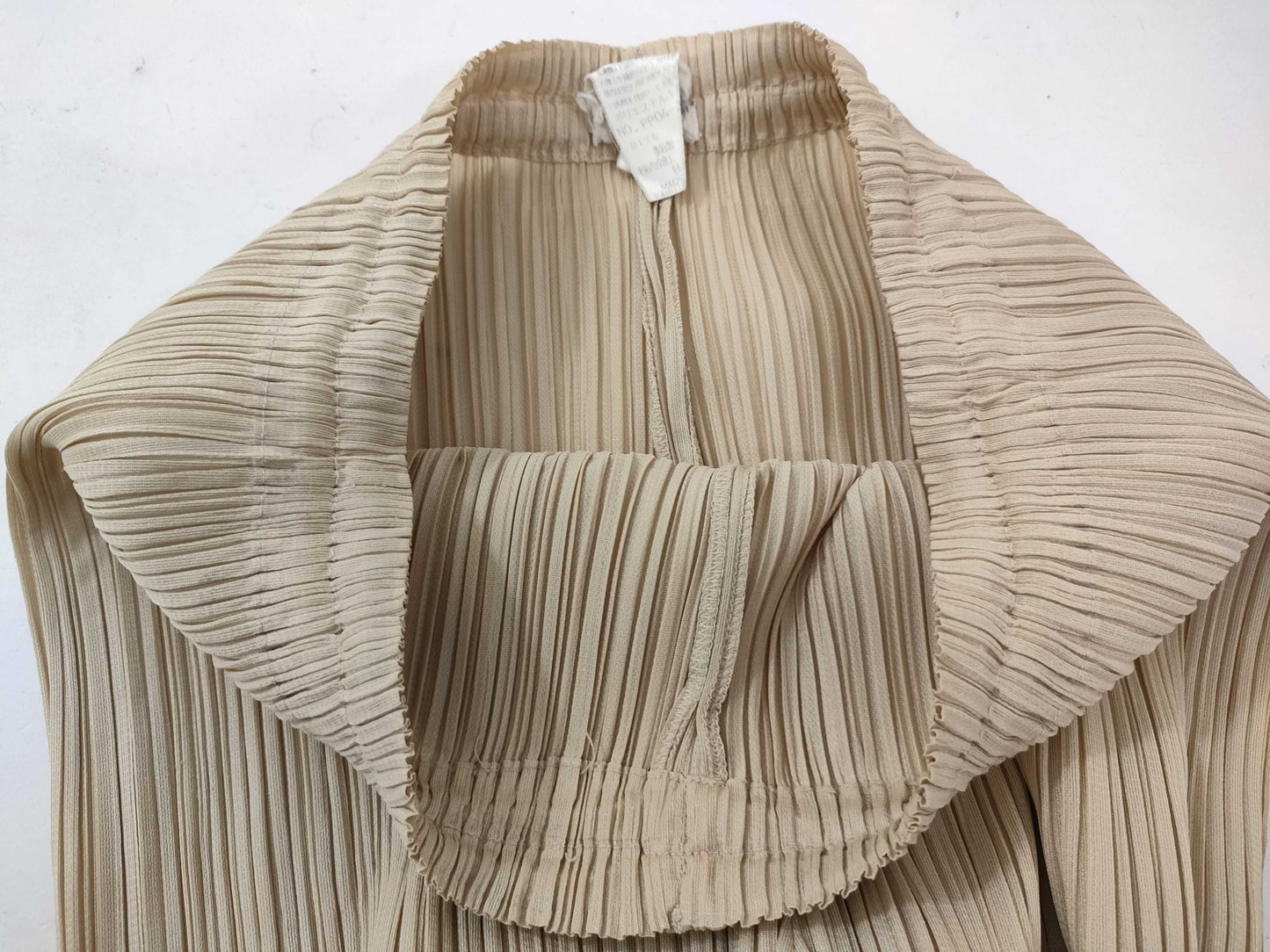 ISSEY MIYAKE Pants Pleats Please Beige Pants