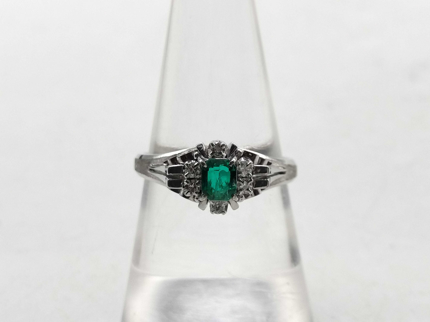 E0.35ct D0.10ct PM850 5.2g Ring