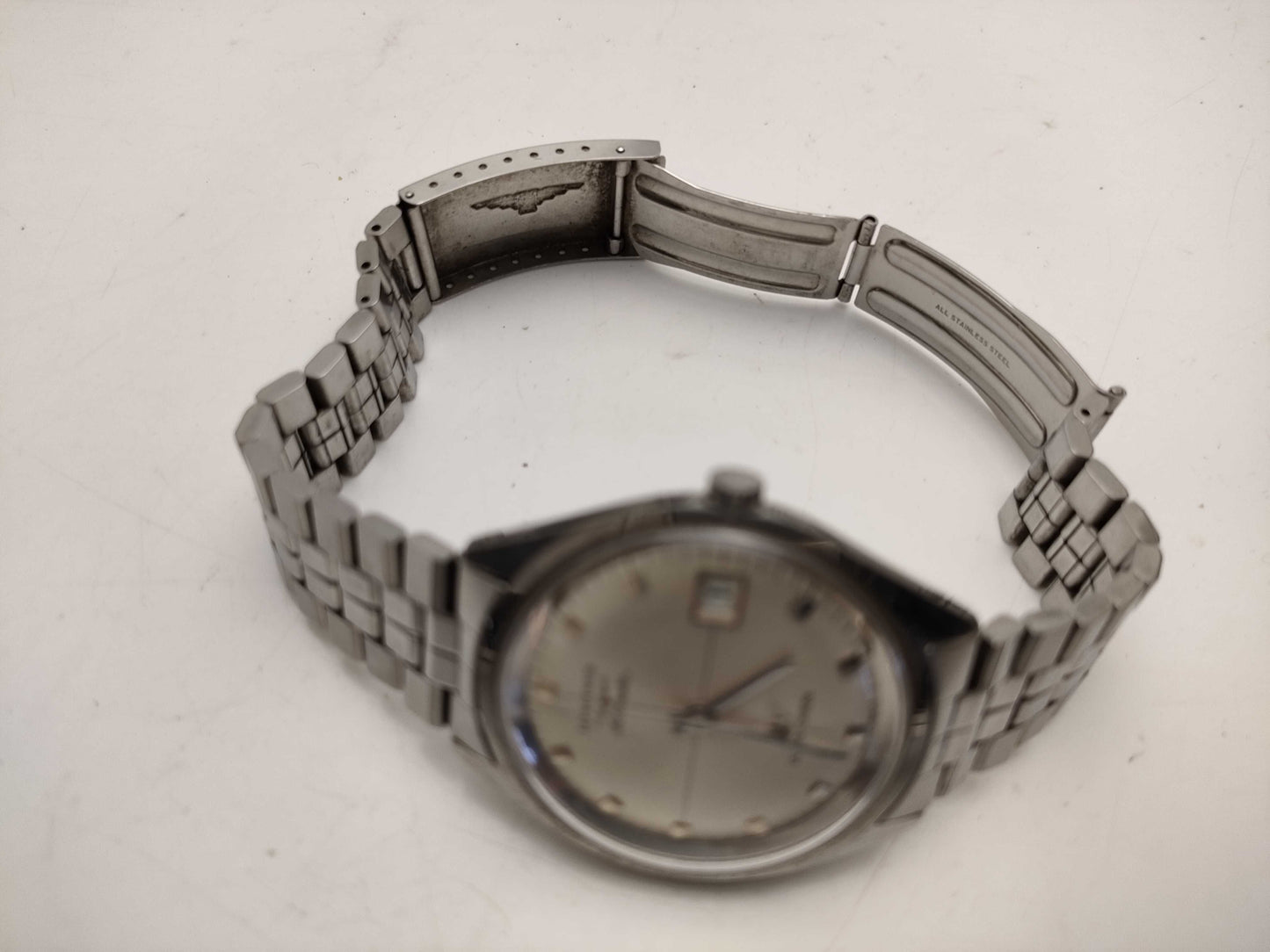 LONGINES Ultrachron Date Automatic Men's Stainless Steel Strap Boys' Watch