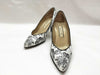 VERSACE Heel/White/Patterned Pumps