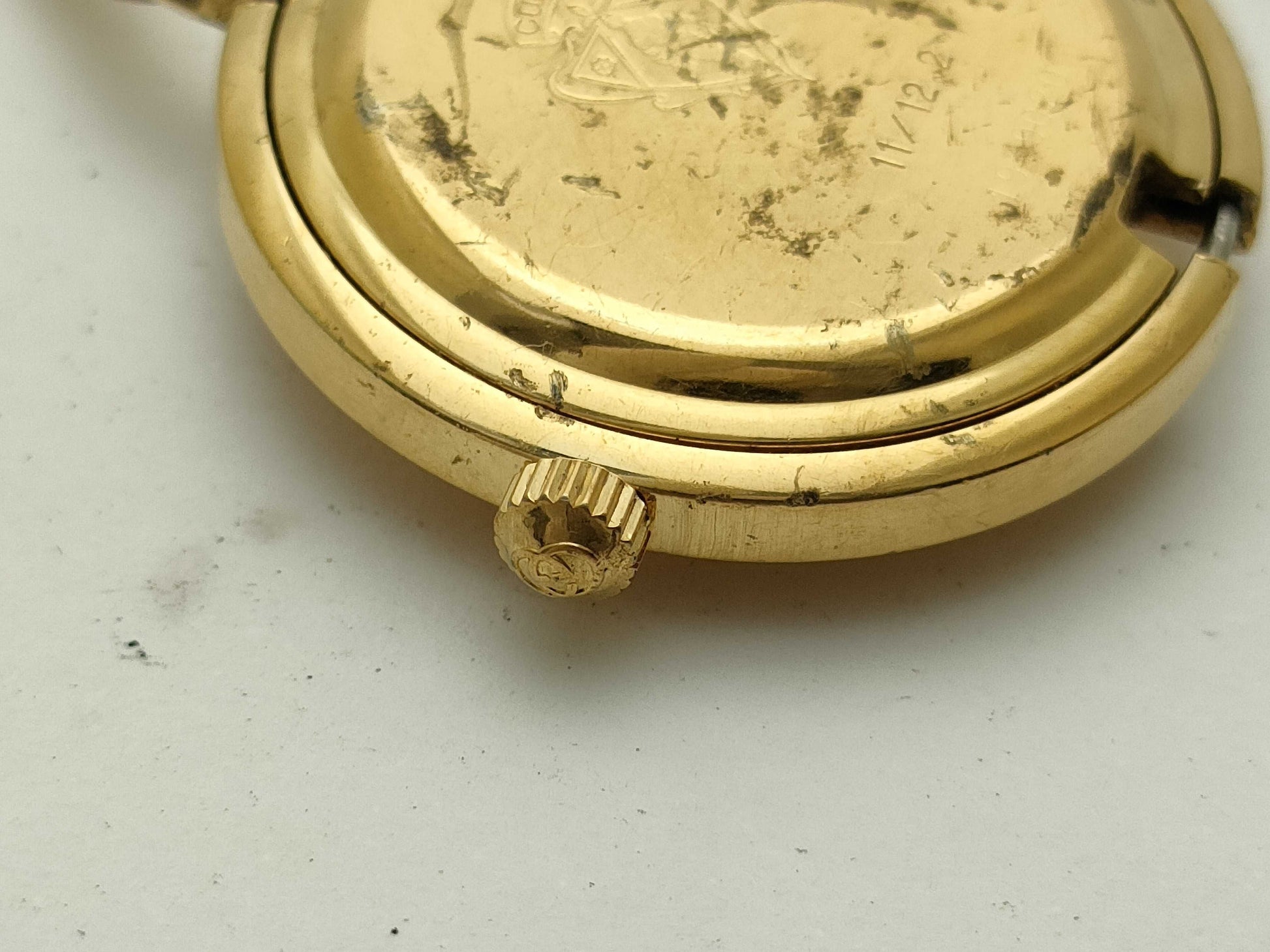 GUCCI 11/12.2 Unworked Women's Watch