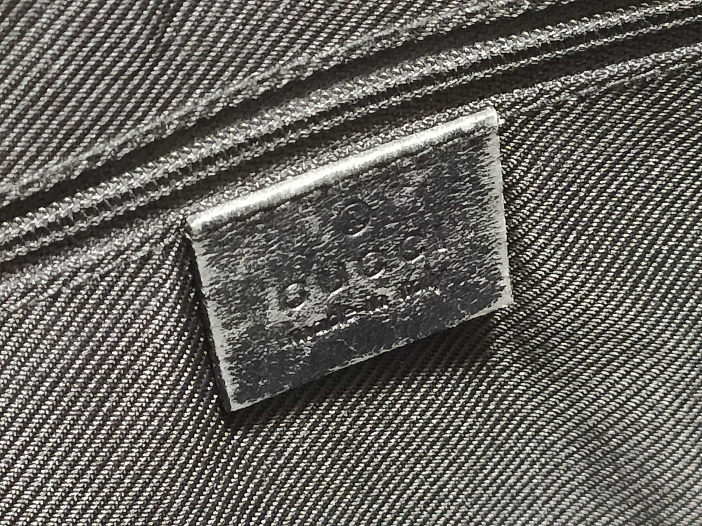 GUCCI GG Canvas 002 1121 2123/115517 214397 Tote Bag Black *2 Tote Bags