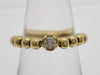 D0.10ct K18/METAL 1.6g Ring