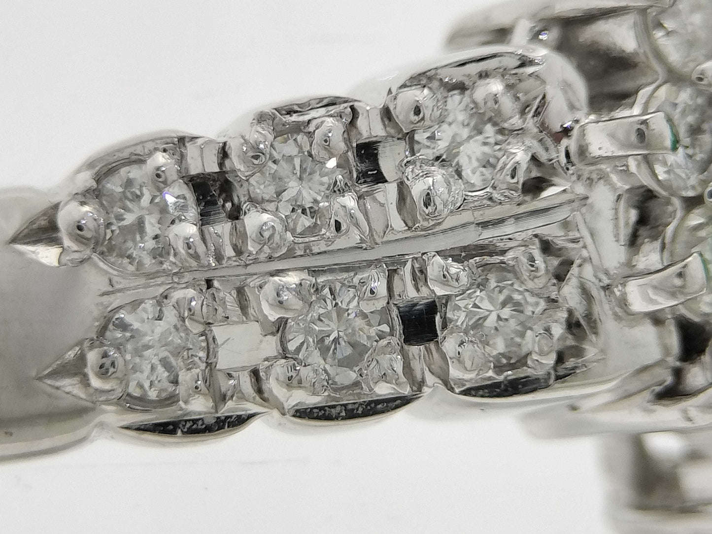 E0.53ct D0.31ct Pt900 4.7g Ring