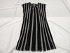 ISSEY MIYAKE see-through black and white dress