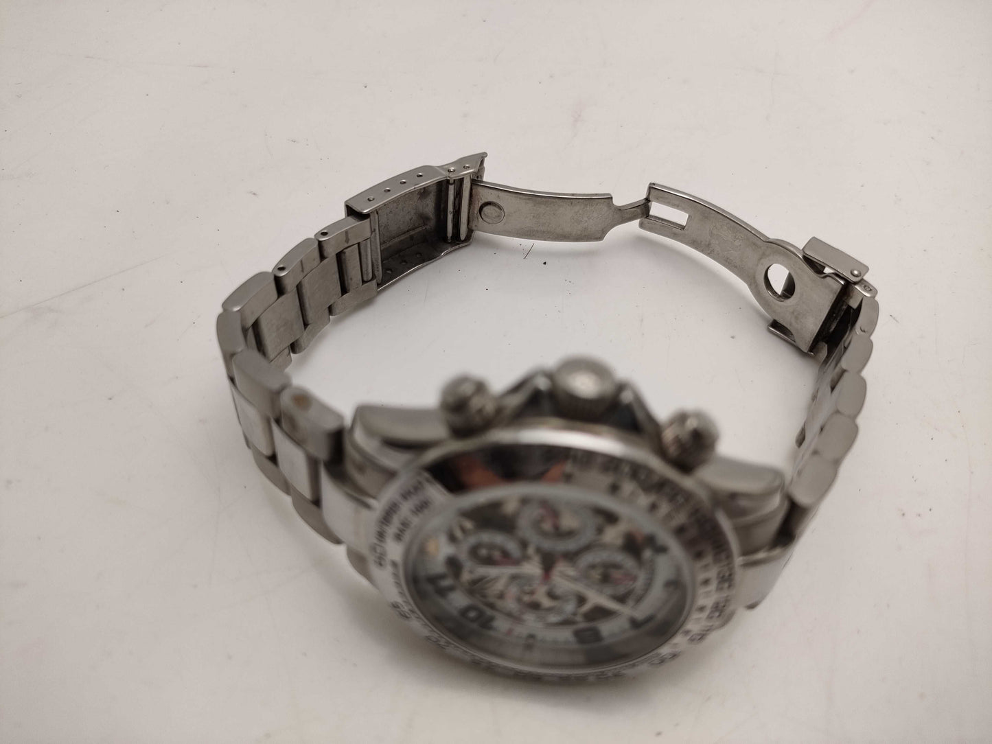 John Harrison J-H-003C Working Silver Men's Watch