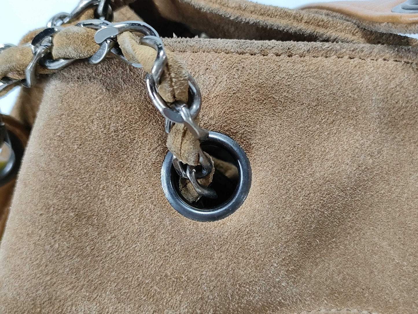 CHANEL Leather Brown Bag*1 Shoulder Bag
