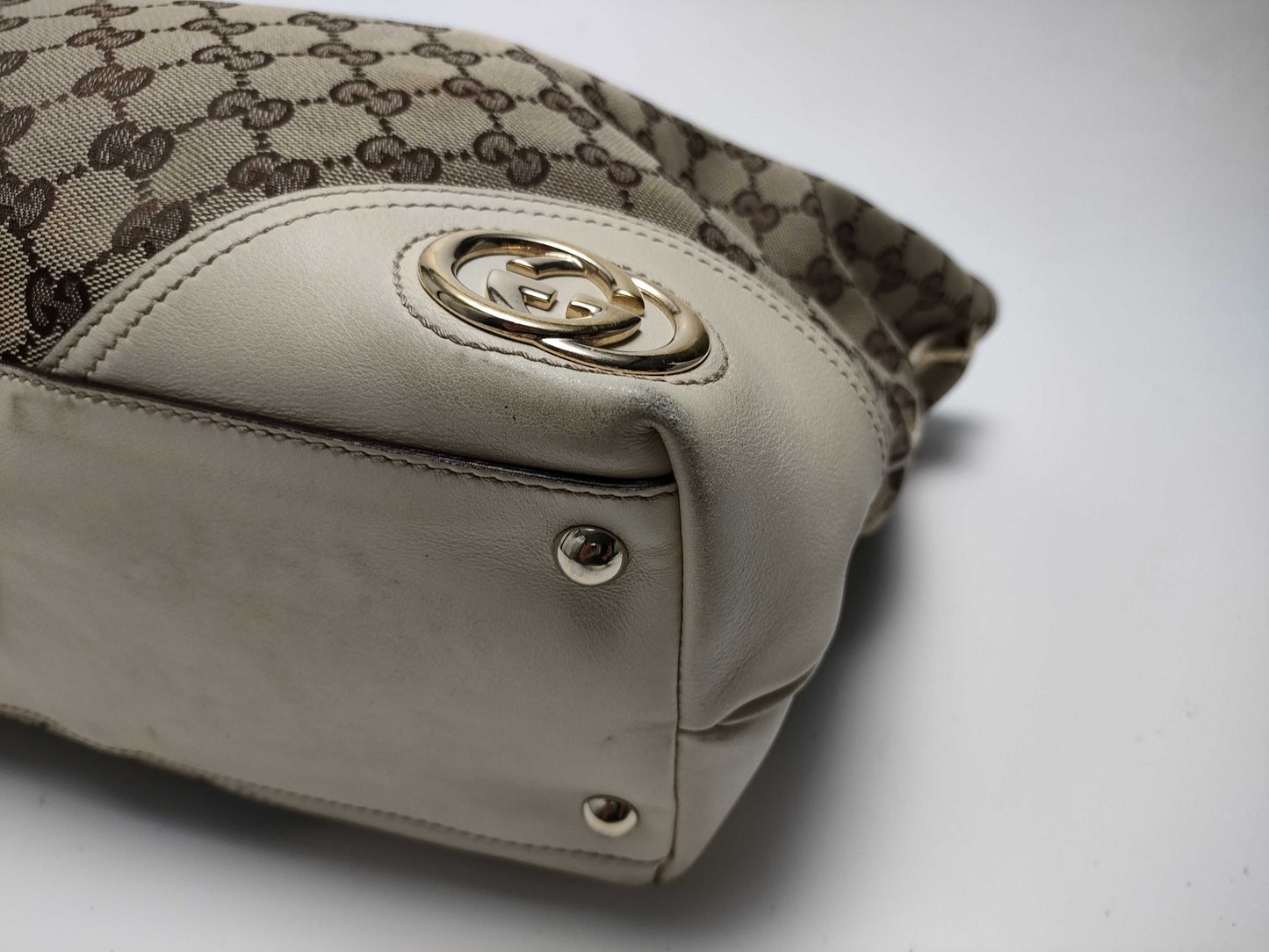GUCCI GG Canvas Tote Bag
