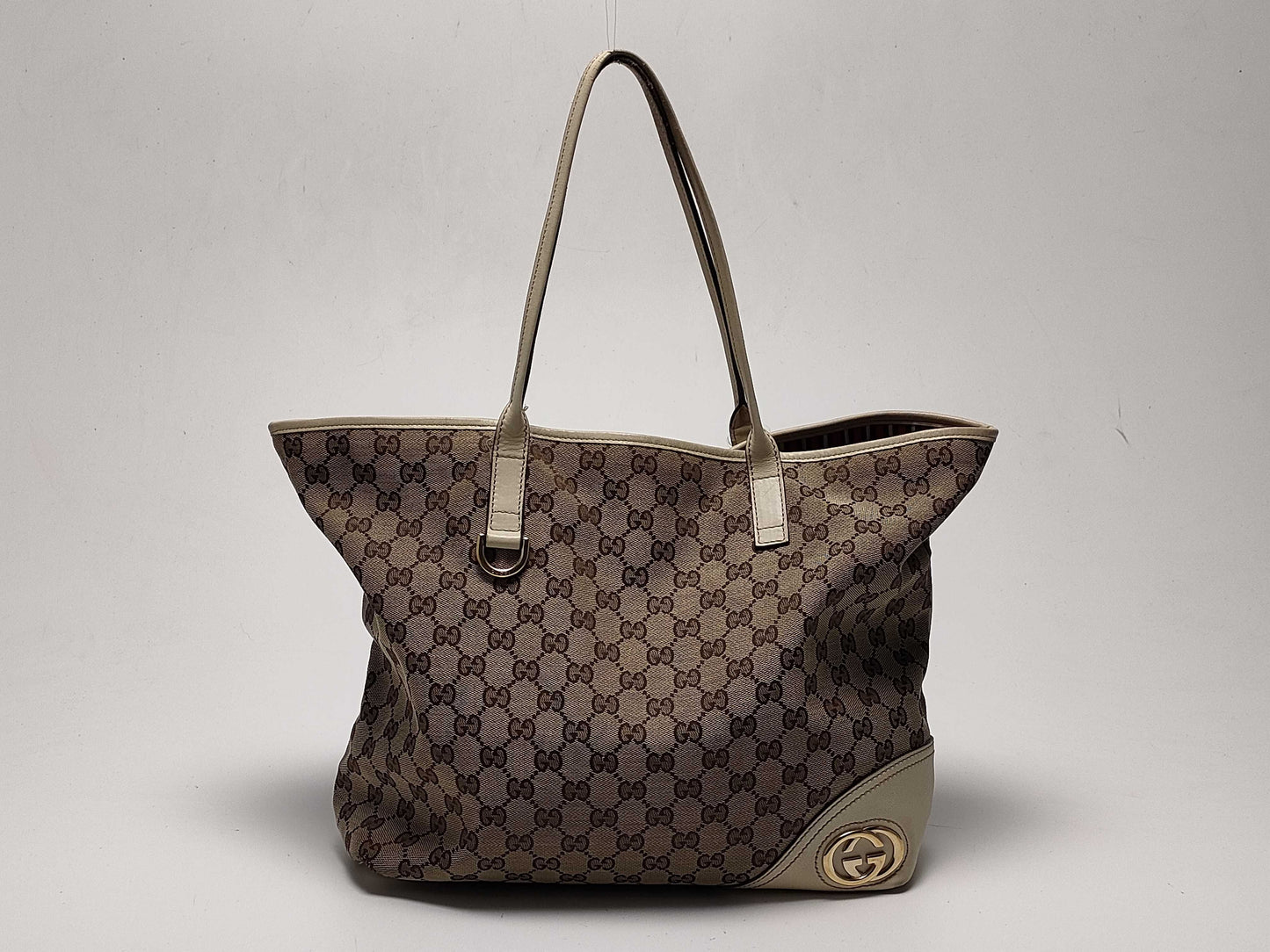 GUCCI GG Canvas Tote Bag