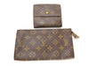 LOUIS VUITTON Monogram Bucket/Pouch/Wallet Pouch