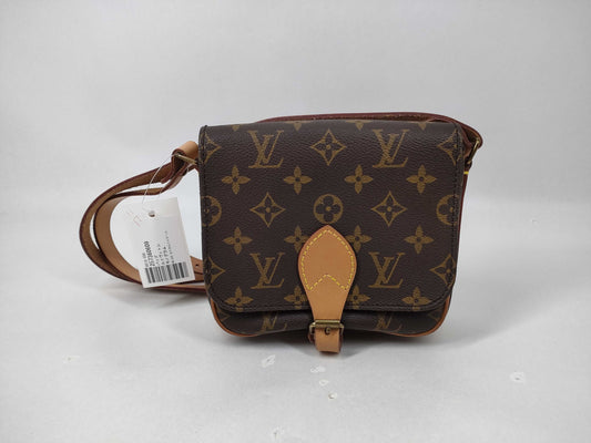 LOUIS VUITTON Monogram M51254 Mini Cartouchiere Shoulder Bag