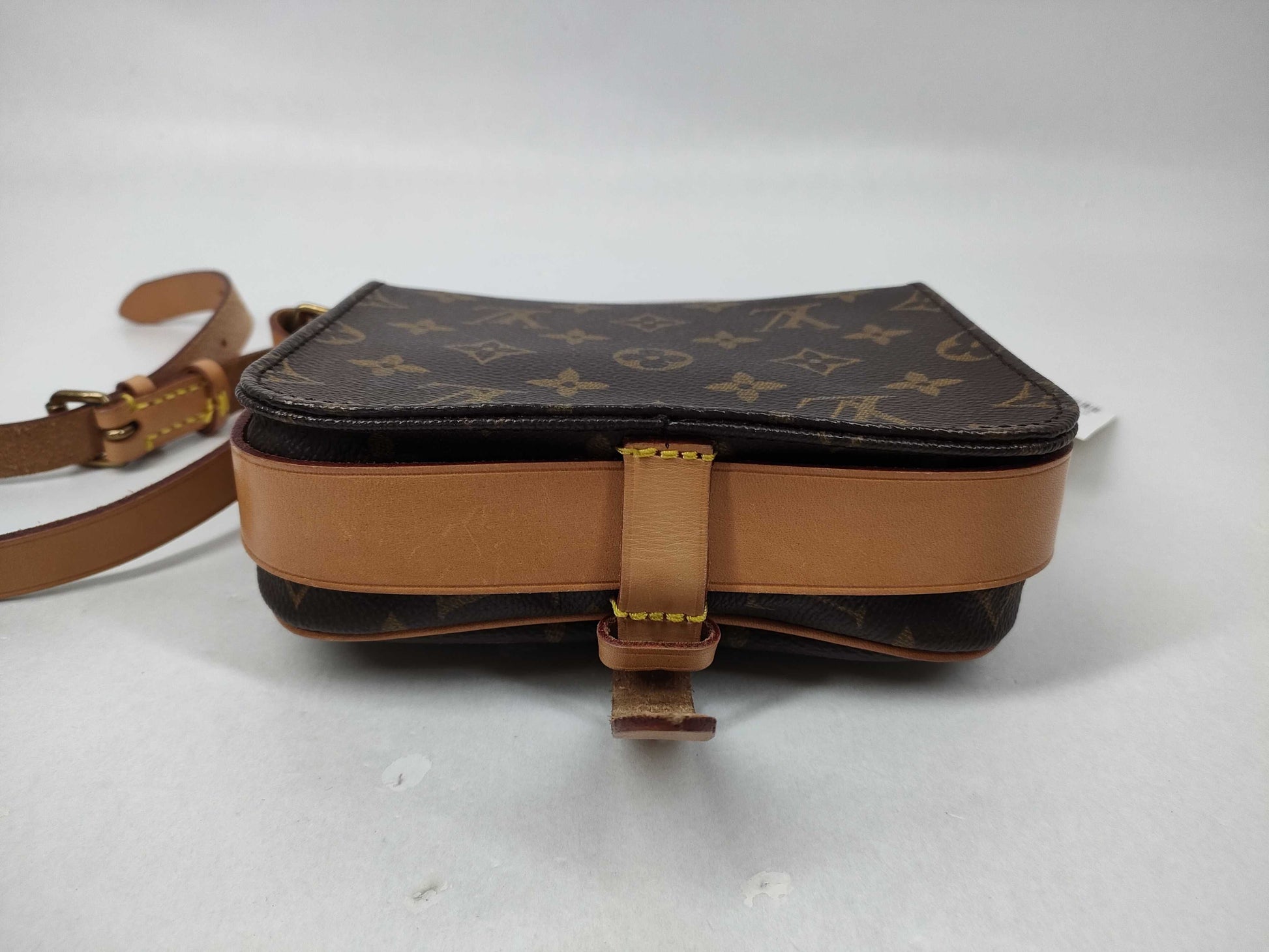 LOUIS VUITTON Monogram M51254 Mini Cartouchiere Shoulder Bag