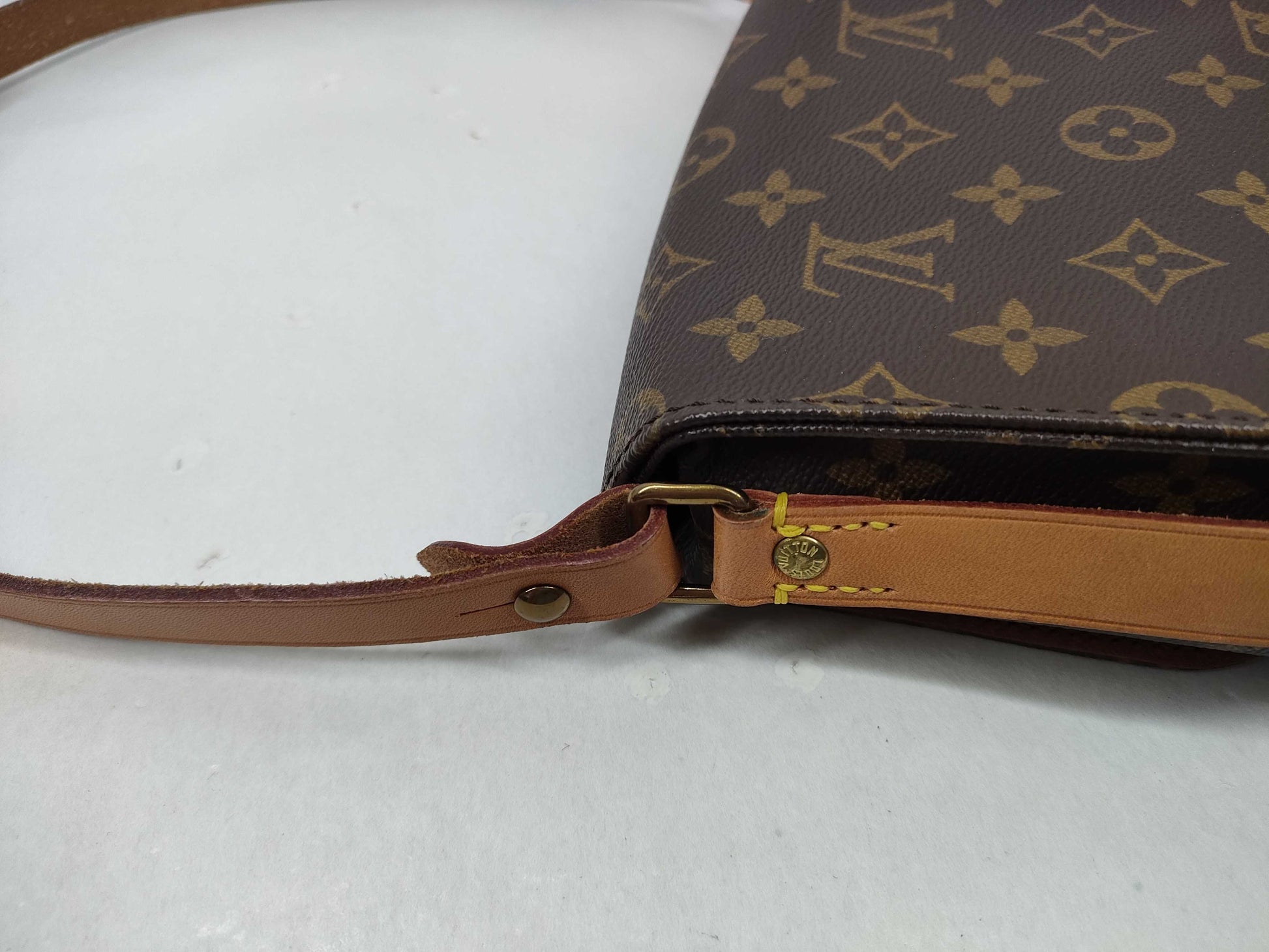 LOUIS VUITTON Monogram M51254 Mini Cartouchiere Shoulder Bag