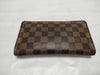 LOUIS VUITTON Damier N61728 Damier Porte Monet Zip Wallet