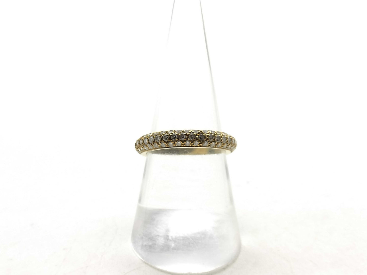 Cartier Mr. Mister #54 Diamond YG 750 3.3g Ring