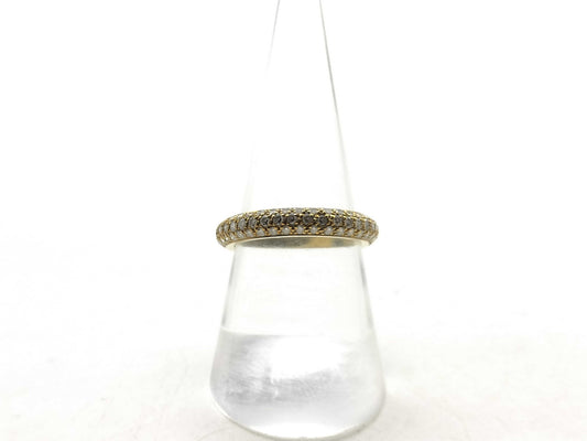 Cartier Mr. Mister #54 Diamond YG 750 3.3g Ring